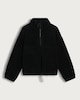 image 4 of F&F Active Fleece Half Zip Jacket in Black