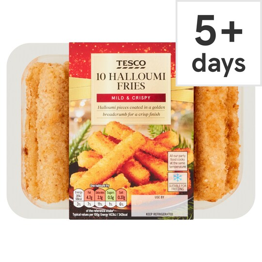 Tesco Halloumi Fries 200G Tesco Groceries