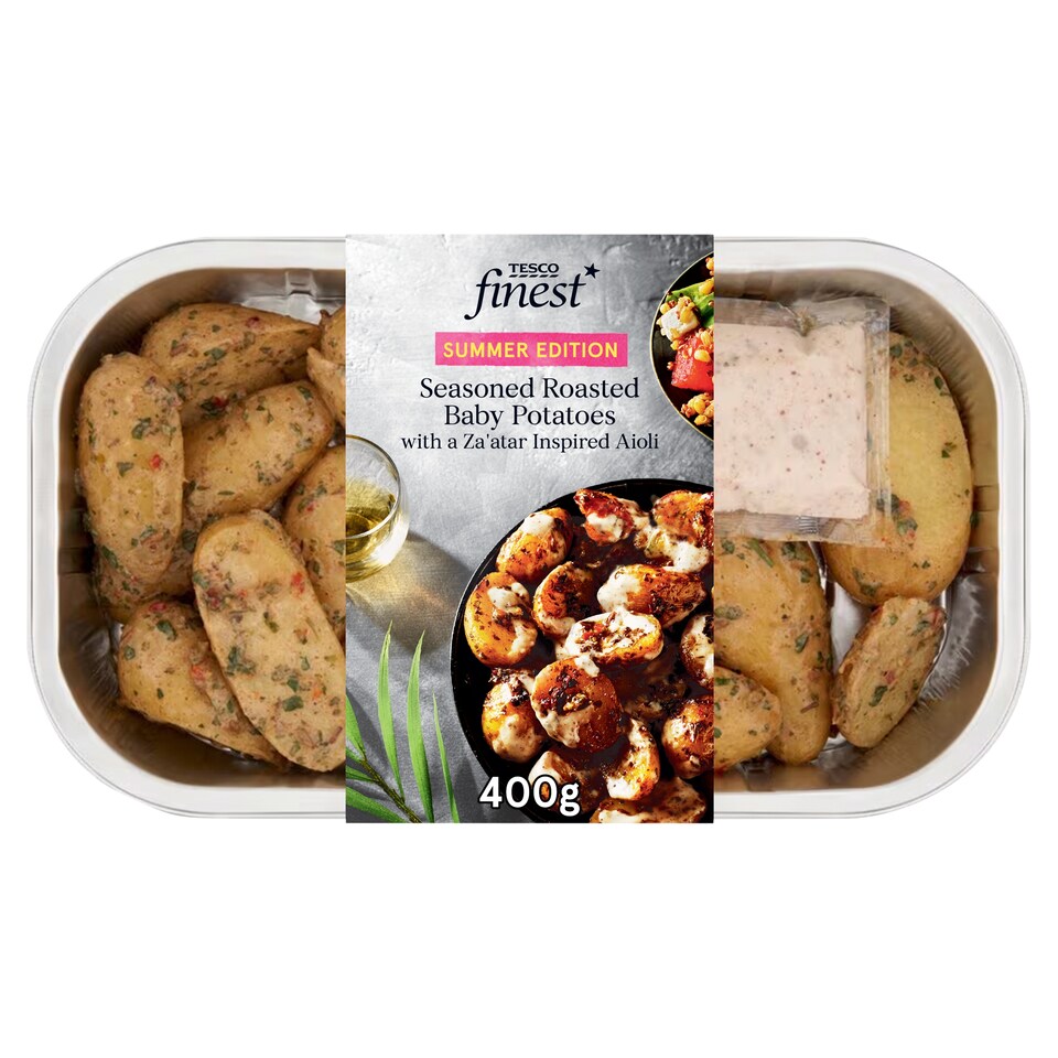 Tesco Finest Roasted Baby Potatoes with Za'atar Inspired Aioli 400g