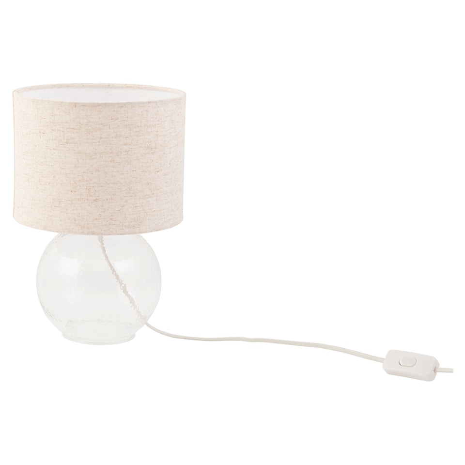 F&F Home Small Glass Lamp