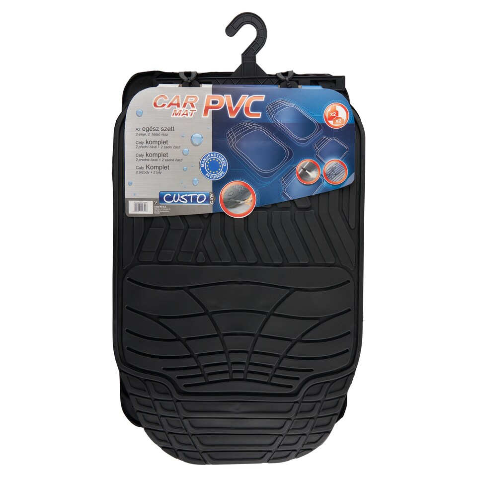 Custo Car Mat PVC 4 pcs