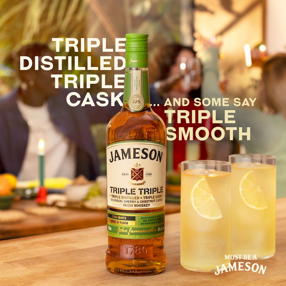image 1 of Jameson Triple Triple Irish Whiskey 70cl