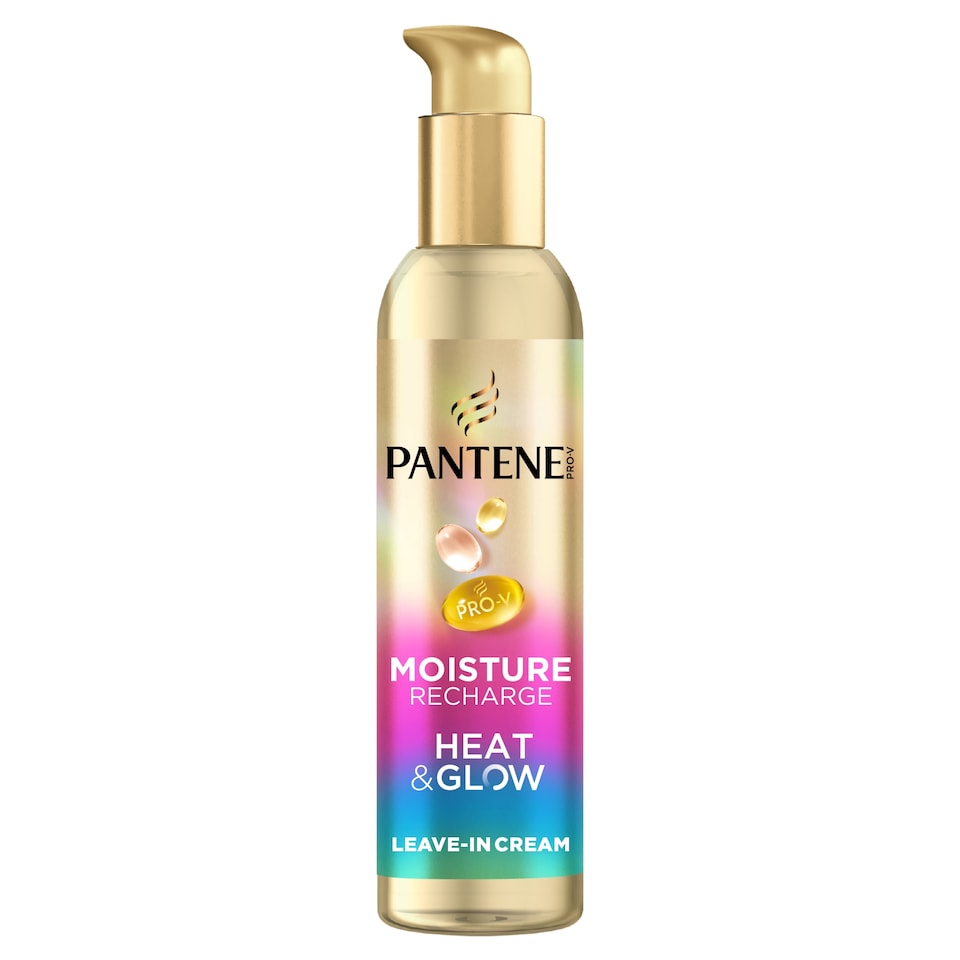 image 1 of Pantene Moisture Recharge Heat & Glow Leave in Cream 135ML