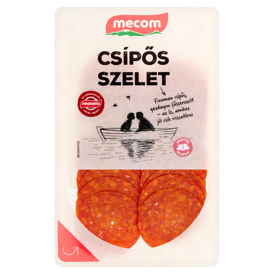 Mecom szeletelt csípős szelet 55 g  1. kép
