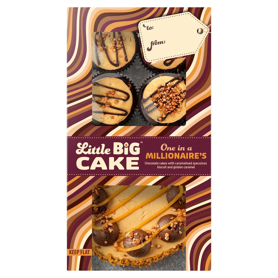 Little Big Cake one in a Millionaire's Party bento box