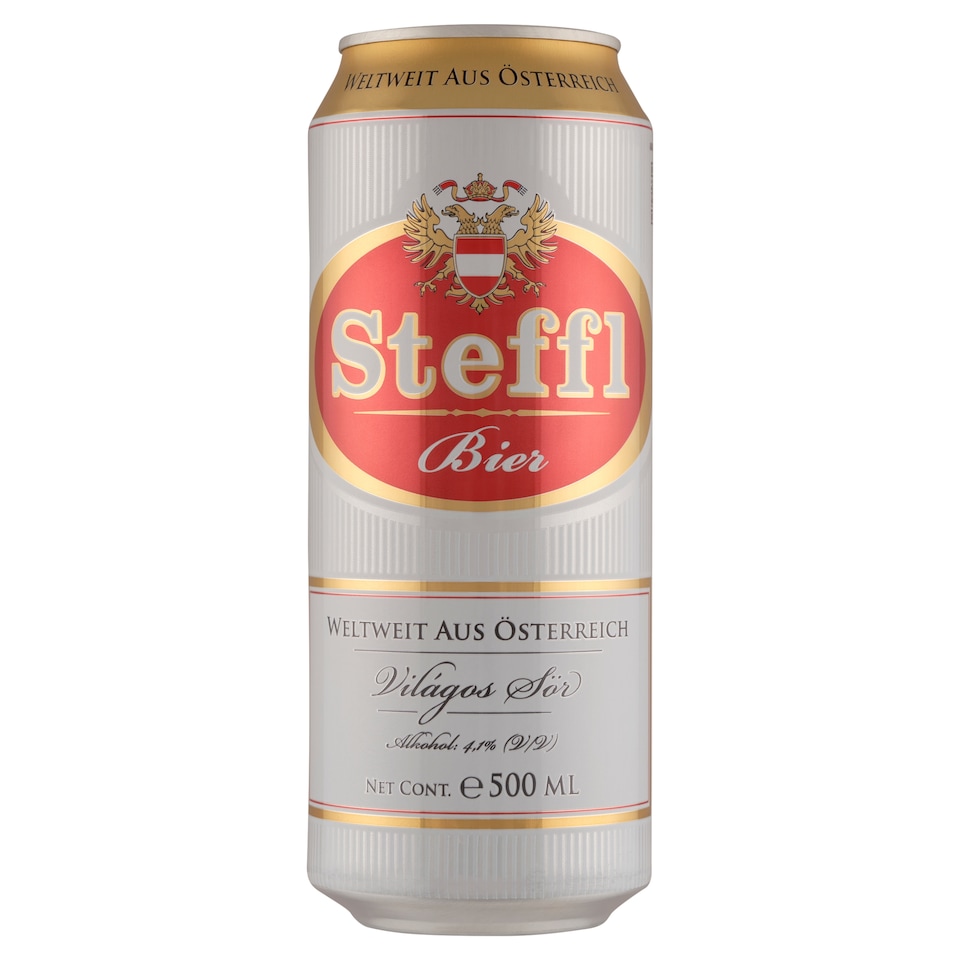 Steffl világos sör 4,1% 500 ml