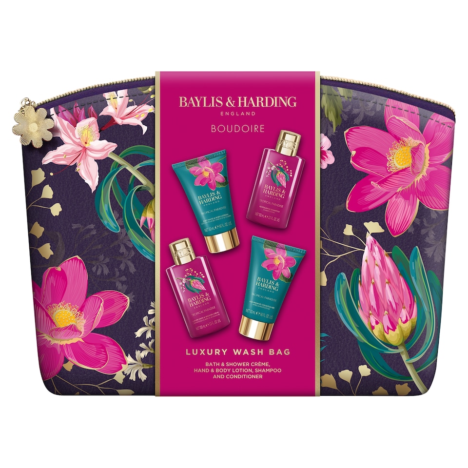 image 1 of Baylis & Harding Boudoire Luxury Wash Bag Gift Set