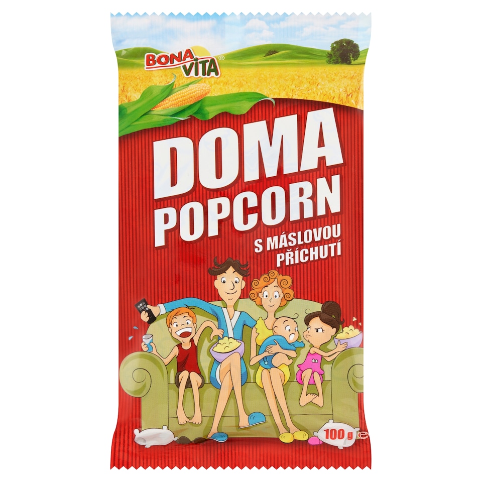 image 1 of Bona Vita Home Popcorn with Butter Flavour 100g