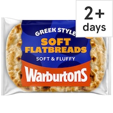 Warburtons 4 Soft Flatbreads