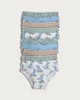 image 1 of F&F Boys 10-Pack Pure Cotton Dinosaur Print Briefs in Multi