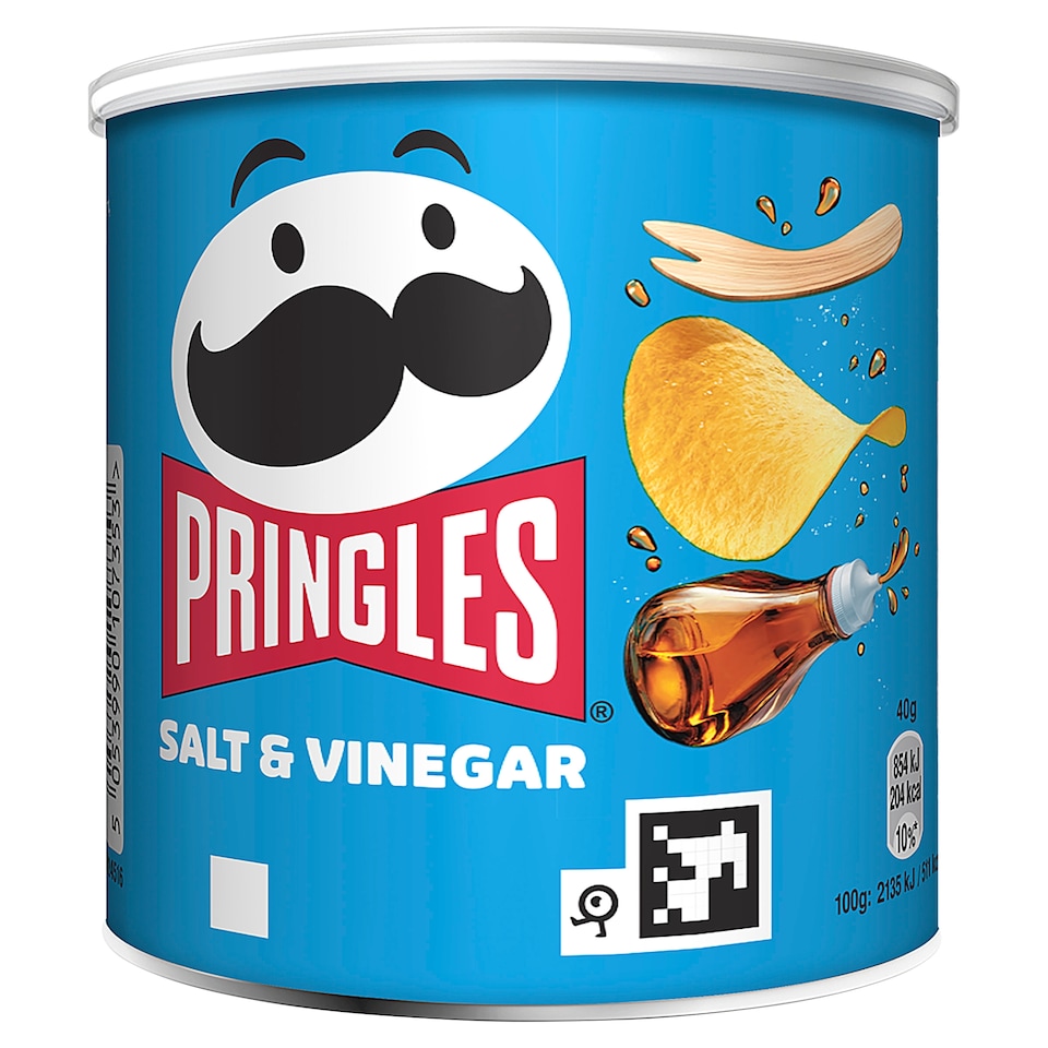 Pringles Salt And Vinegar 40G