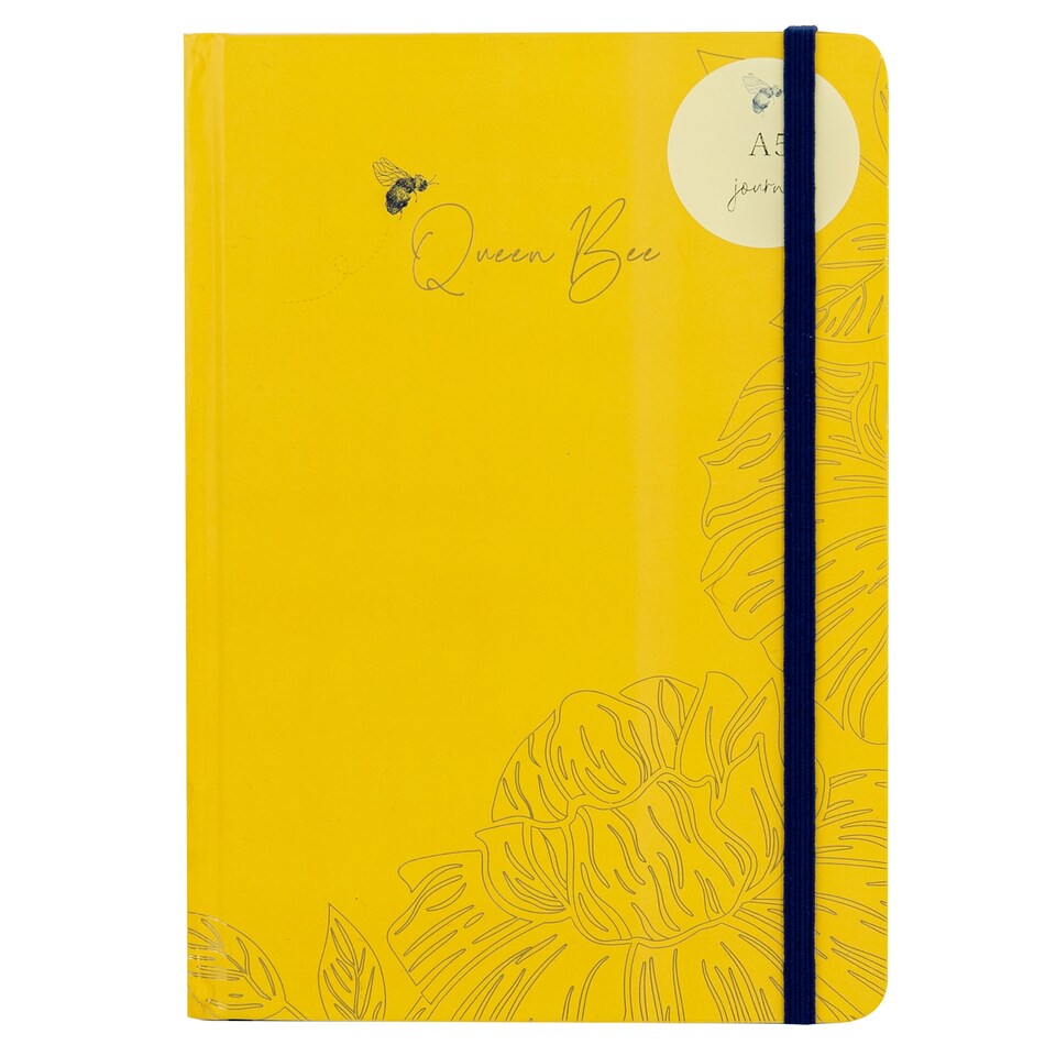 Bee A5 Notebook With Ribbon