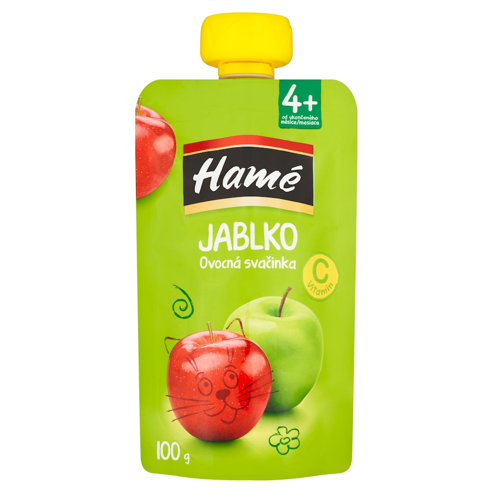 image 1 of Hamé Apple Fruit Snack 100g