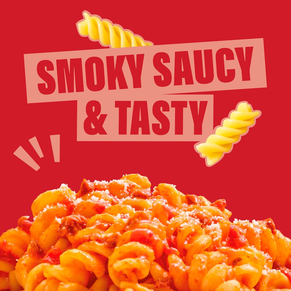 image 1 of Dolmio Feasts Spicy Chorizo Fusilli Pasta Ready Meal 250g