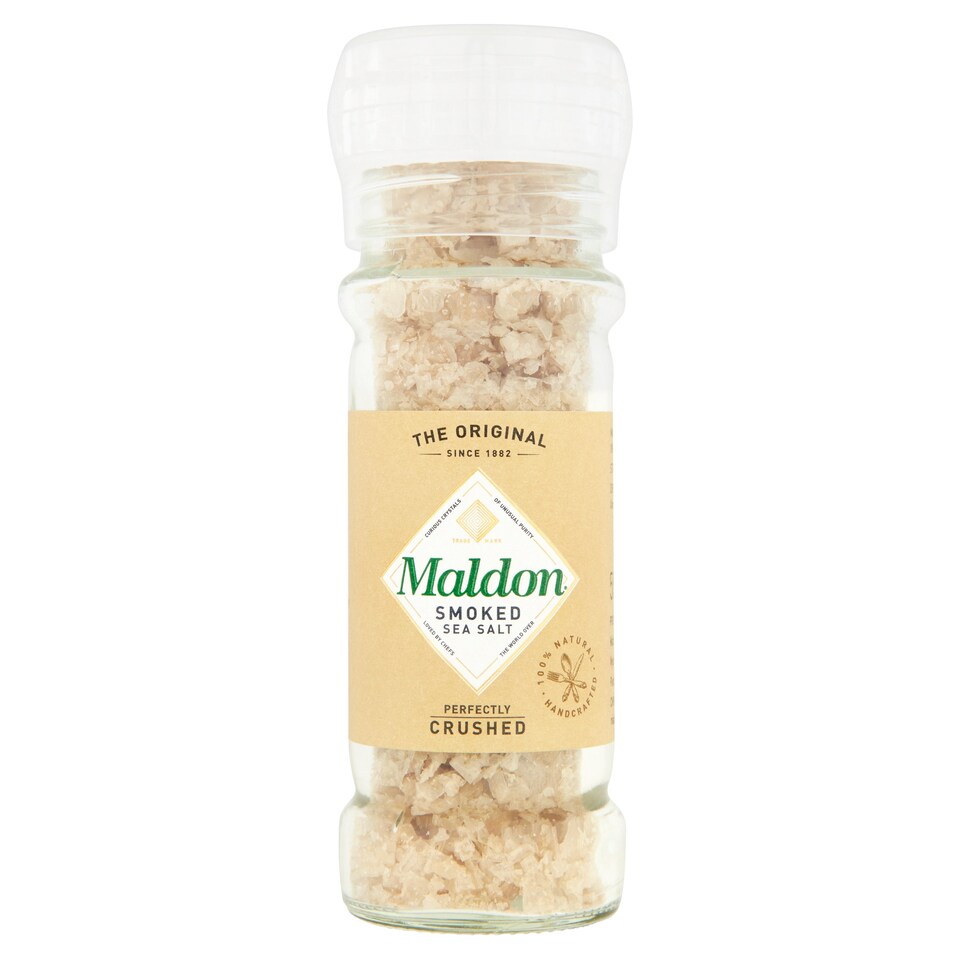 MALDON SMOKED SEA SALT GRINDER 55g Tesco Groceries