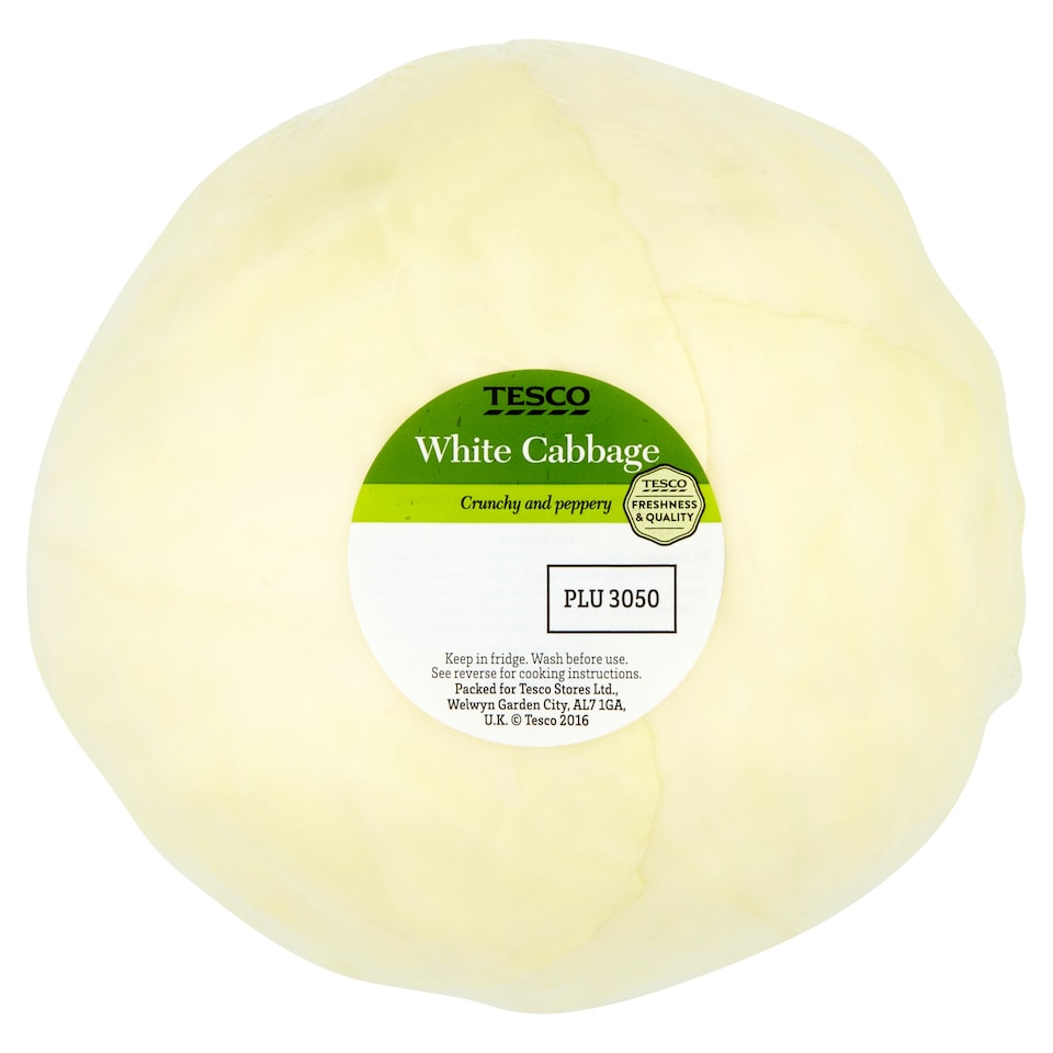 Tesco Cabbage White