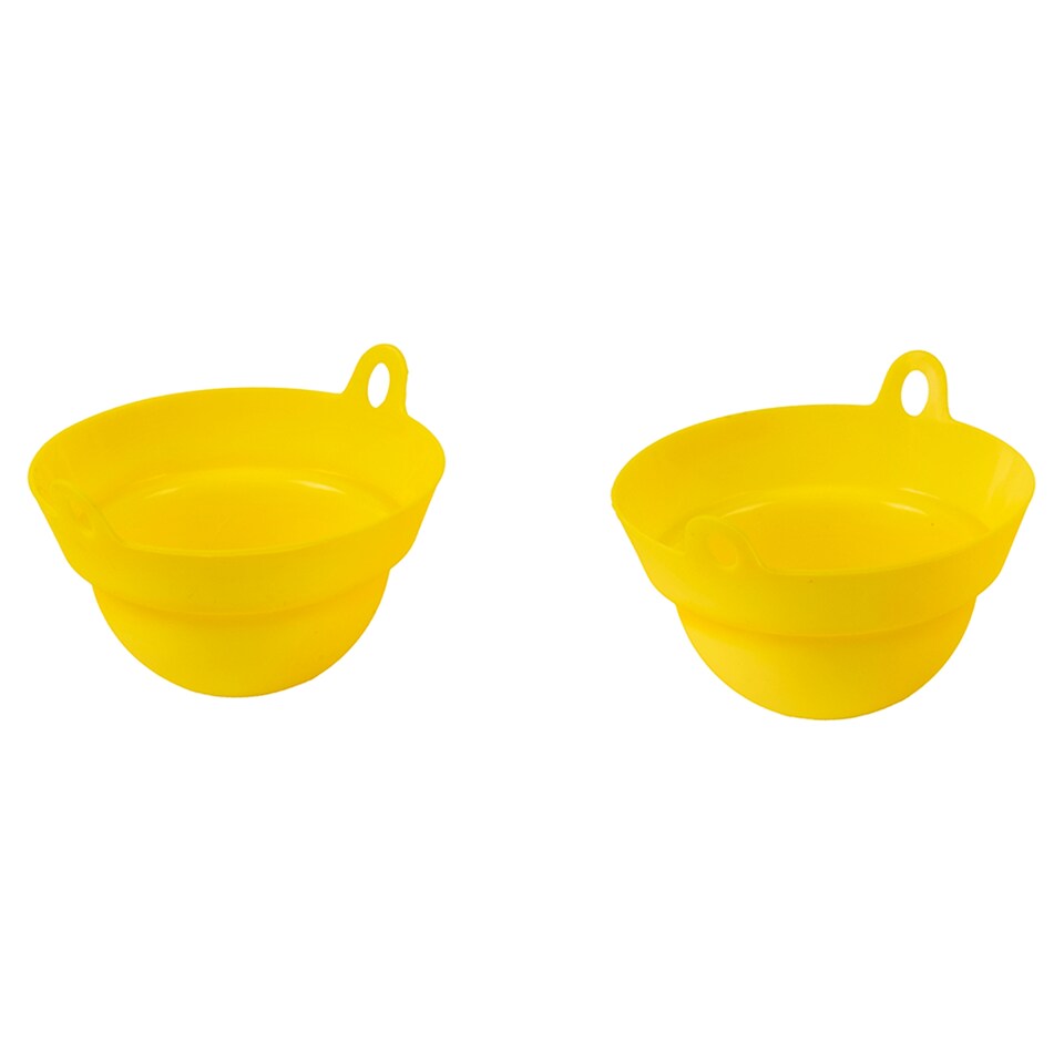 Tesco Silicone Egg Poacher 2pk