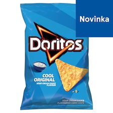Doritos Kukuričné lupienky s príchuťou kyslej smotany 90 g