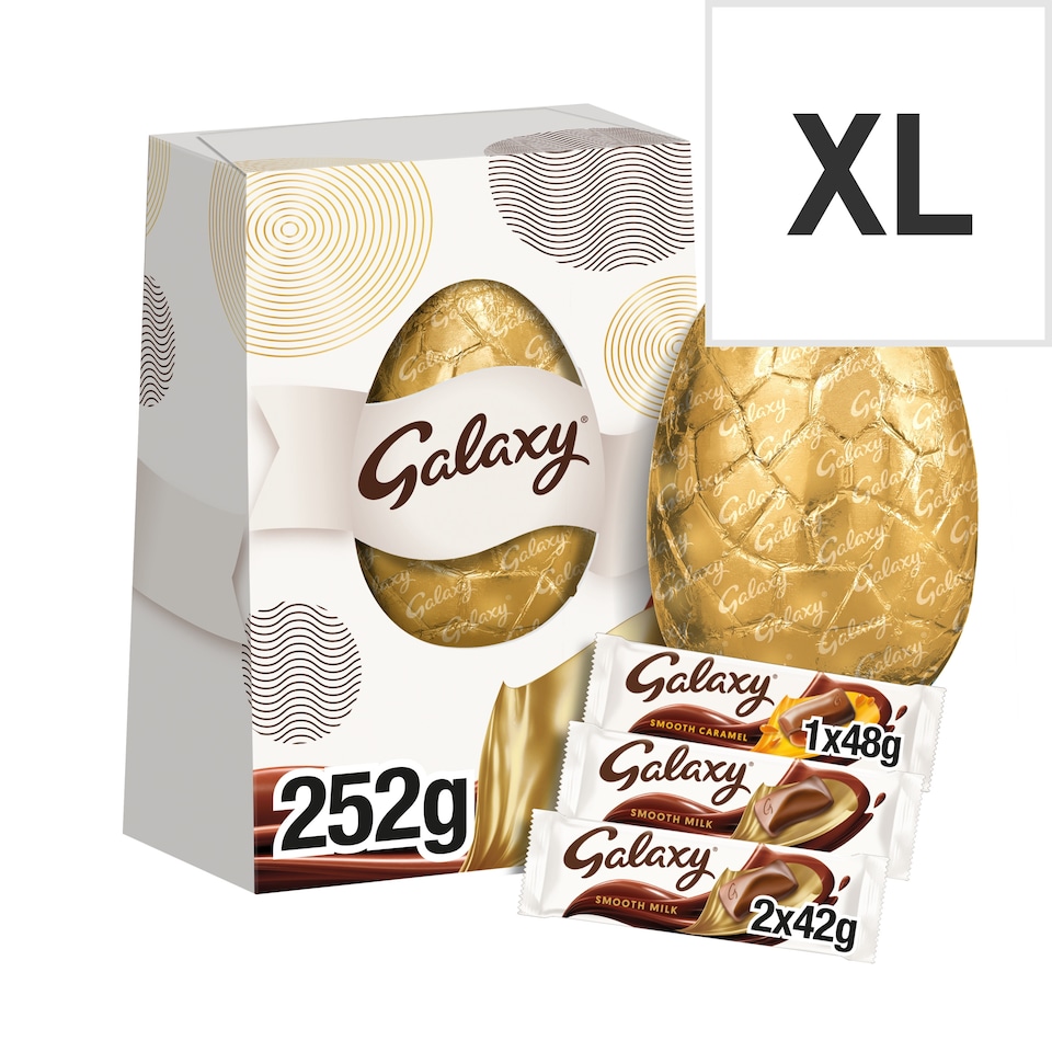 Galaxy Milk Chocolate Easter Egg 252g