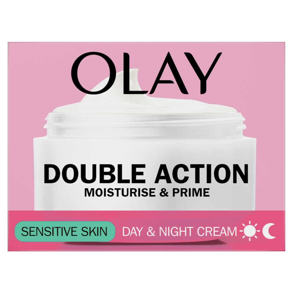 image 1 of Olay Double Action Day & Night Cream for Sensitive Skin 50ml
