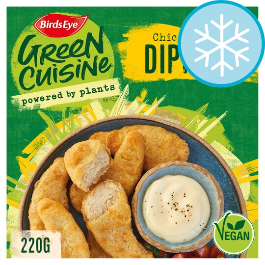 Birds Eye Green Cuisine ChickenFree Dippers 220G Tesco Groceries