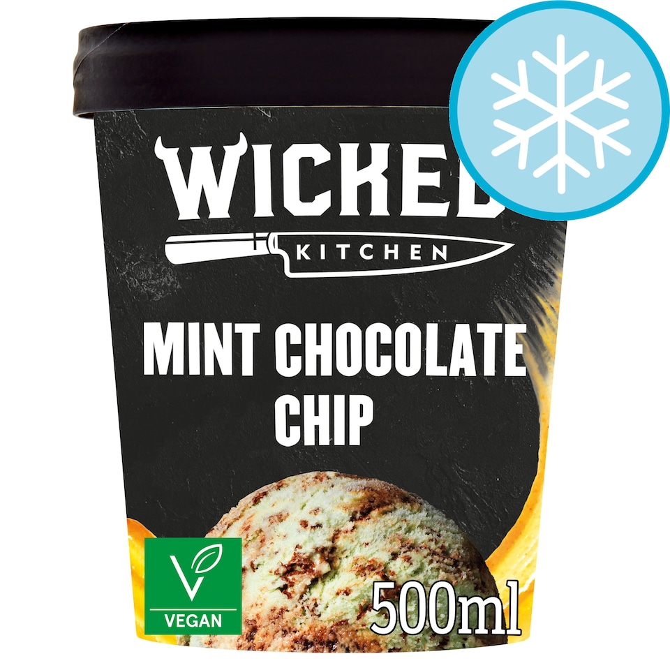 Wicked Kitchen Mint Chocolate Chip Ice Dream Treat 500Ml