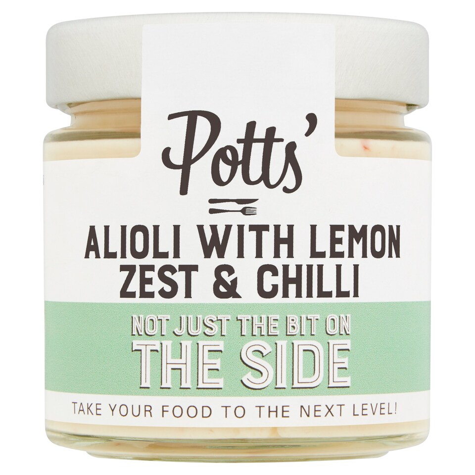 Potts Alioli With Lemon Zest And Chilli 180G