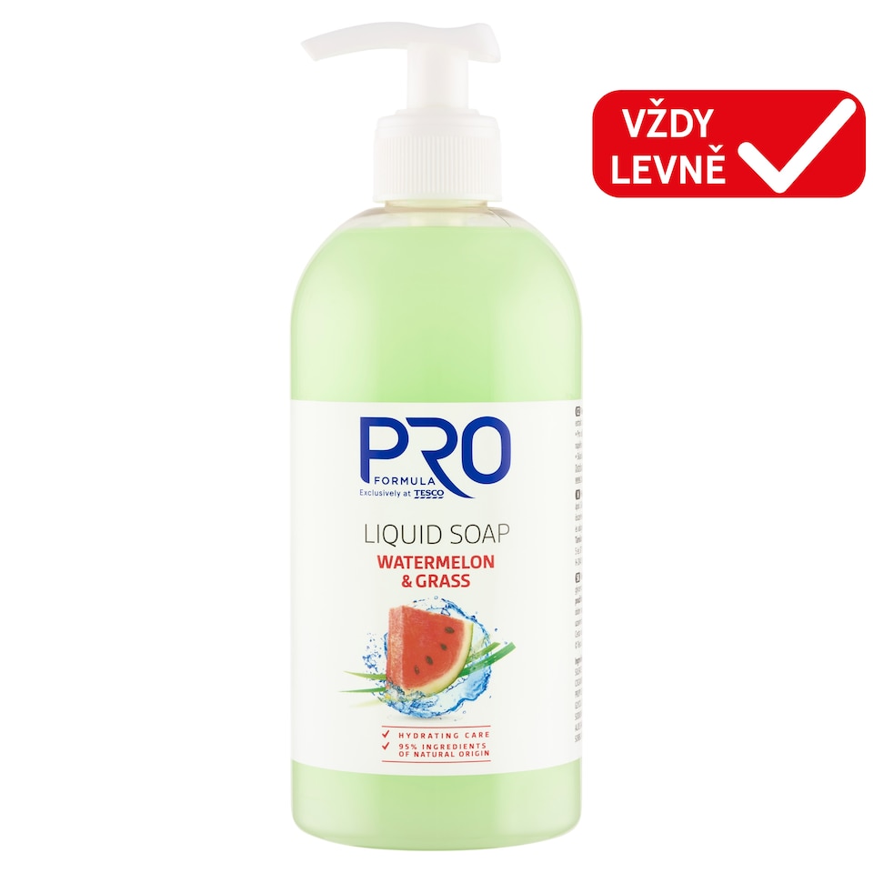 Pro Formula Tekuté mýdlo s vůní melounu a trávy 500ml