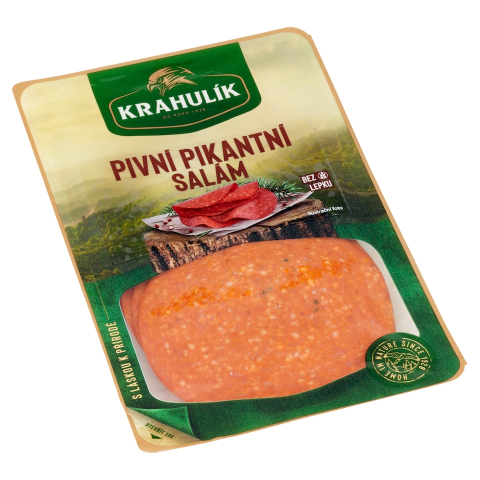 Krahulík Pivní pikantní salám 100g