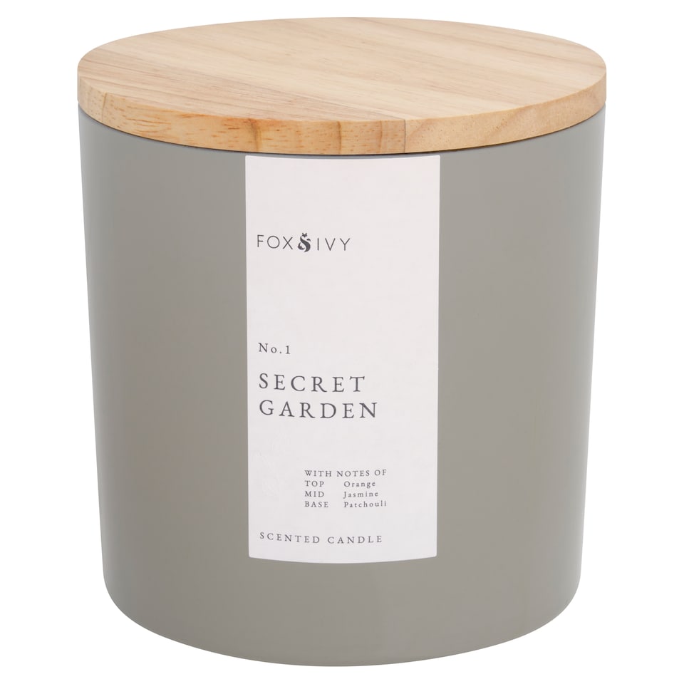 F&F Home Secret Garden Candle 650G