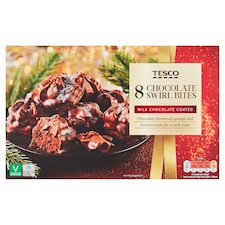 Tesco Chocolate Swirl Bites 8 Pack