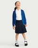 image 2 of F&F School Girls 2-Pack Pleated Kilt Skirts in Navy