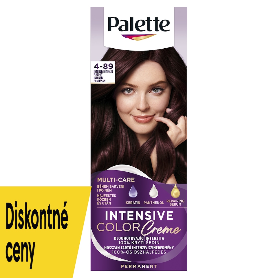 image 1 of Palette Intensive Color Creme Hair Color Intense Dark-Violet 4-89