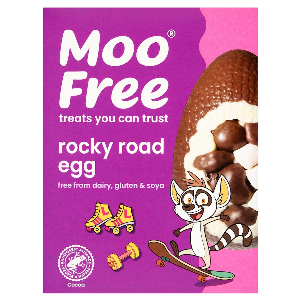 Moo Free Rocky Road Easter Egg 85g