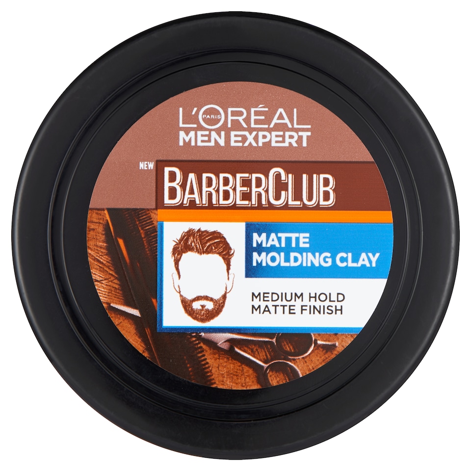 image 1 of L'Oreal Men Expert Barber Club Matte Moulding Clay 75ml