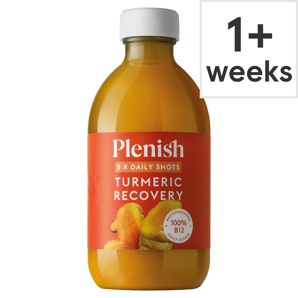 Plenish 5 Shots Turmeric Defence 300Ml Tesco Groceries
