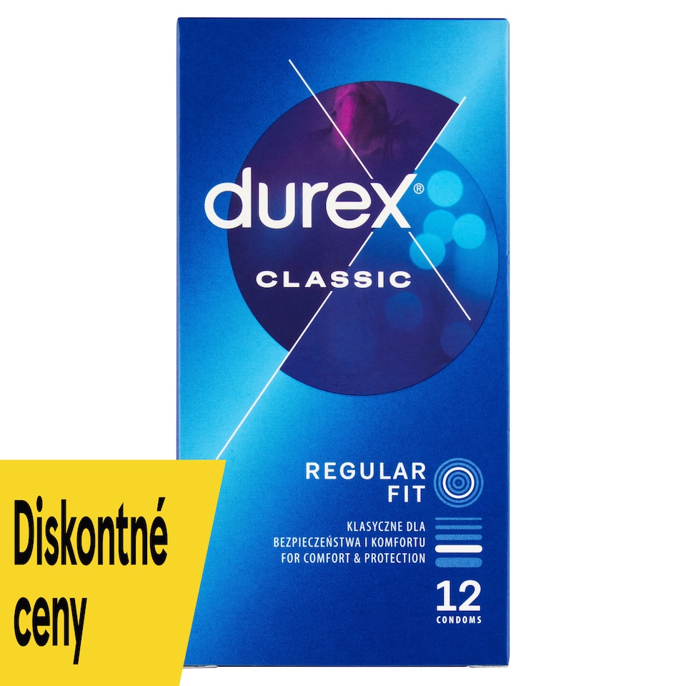 obrázok 1 z Durex Classic prezervatívy 12 ks
