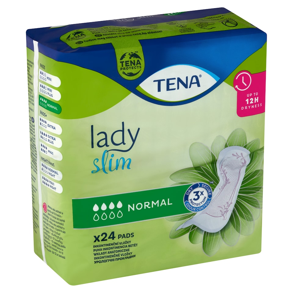 image 1 of Tena Lady Slim Normal Soft Incontinence Pads 24 pcs