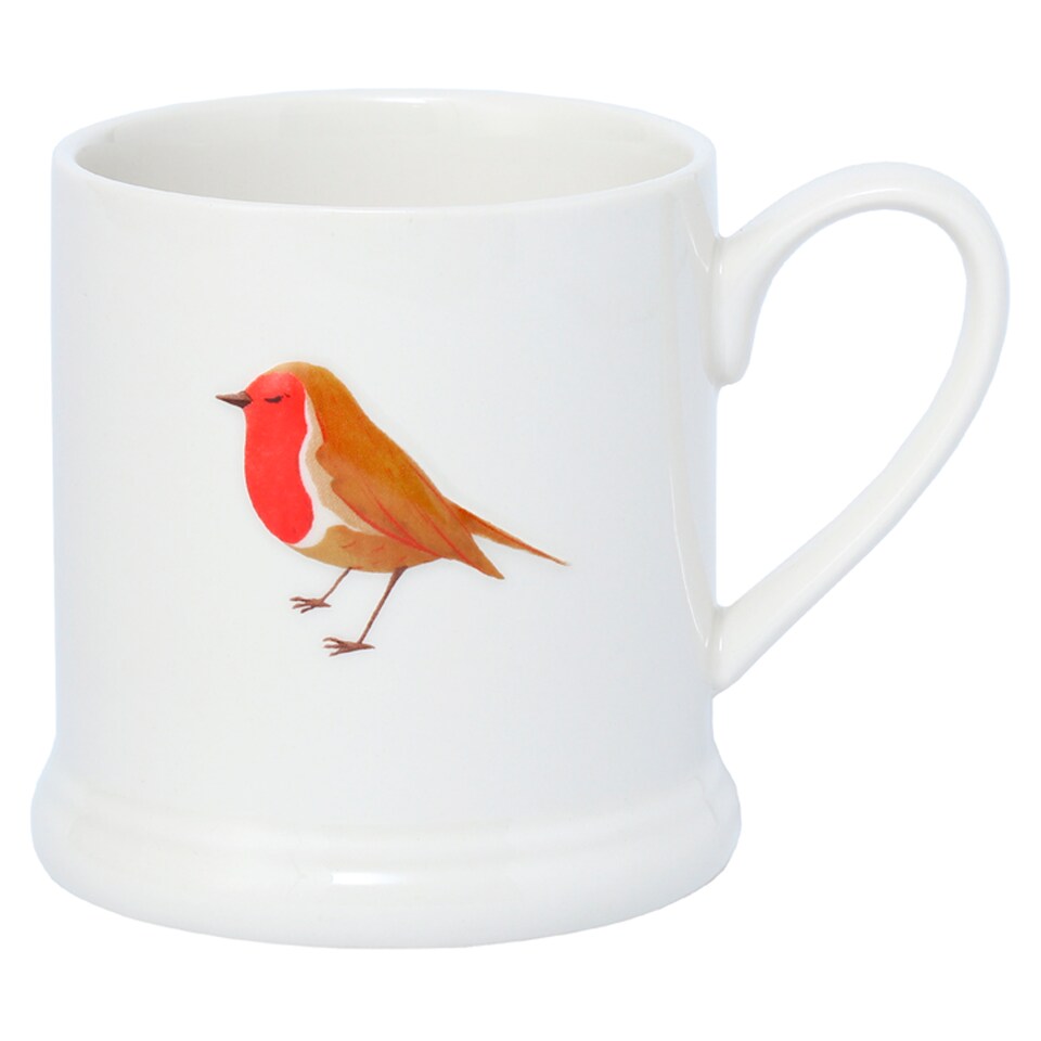 Tesco Tankard Robin mug