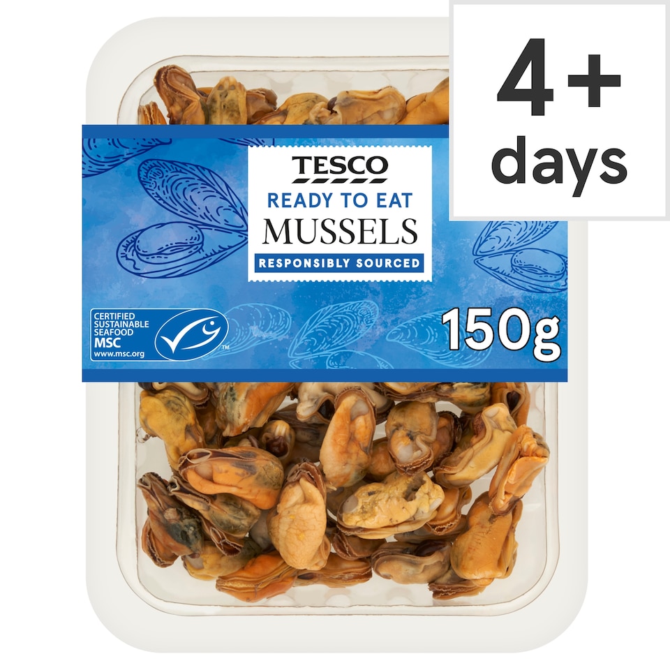Tesco Mussel 150G
