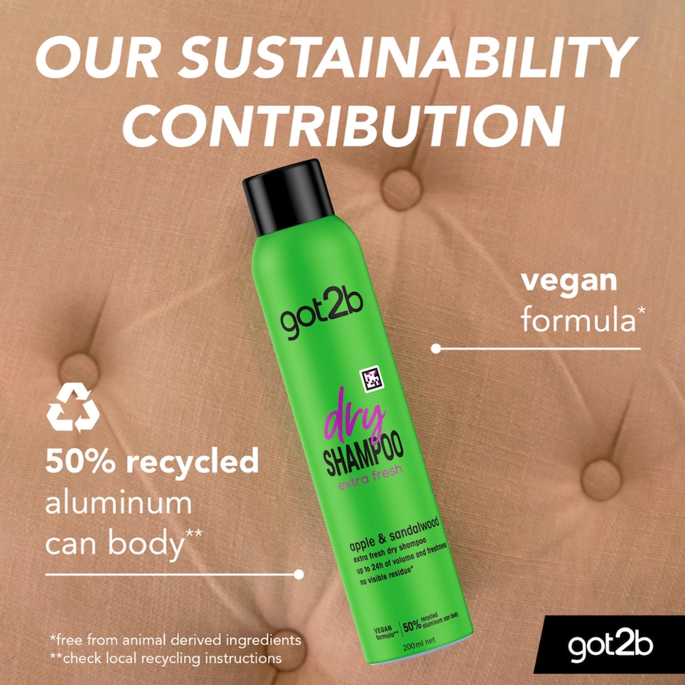 image 1 of Schwarzkopf Got2b Fresh It Up Dry Shampoo 200Ml