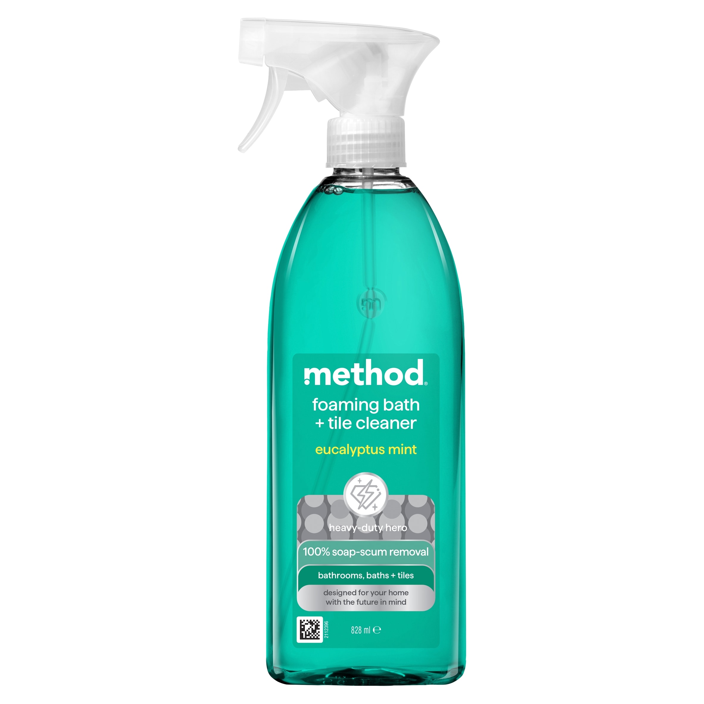 Method Foaming Bath + Tile Cleaner Eucalyptus Mint 828ml