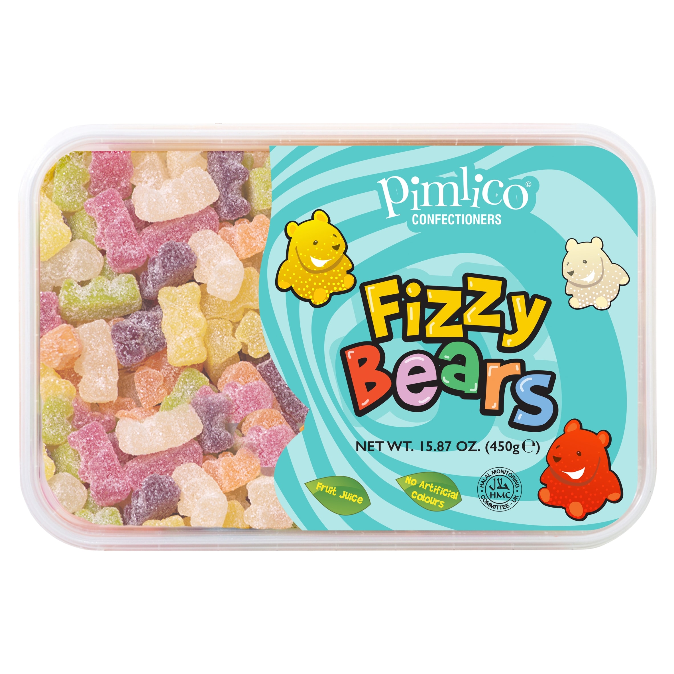 Pimlico Halal Fizzy Bears 450G