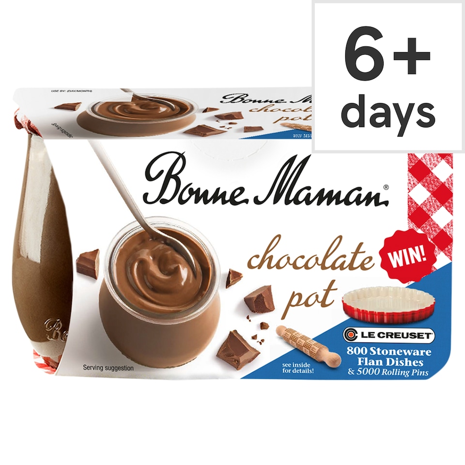 image 1 of Bonne Maman Chocolate Pot 2x115g
