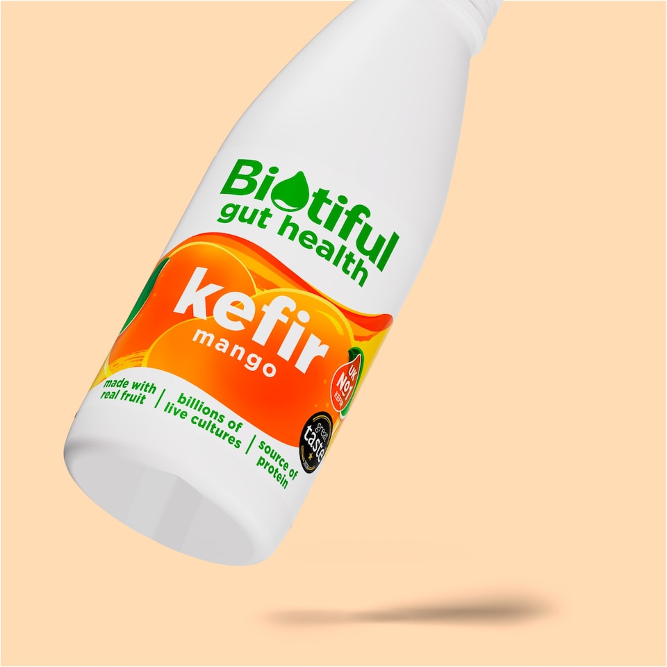 image 1 of Biotiful Gut Health Kefir Milk Drink Mango 500ml