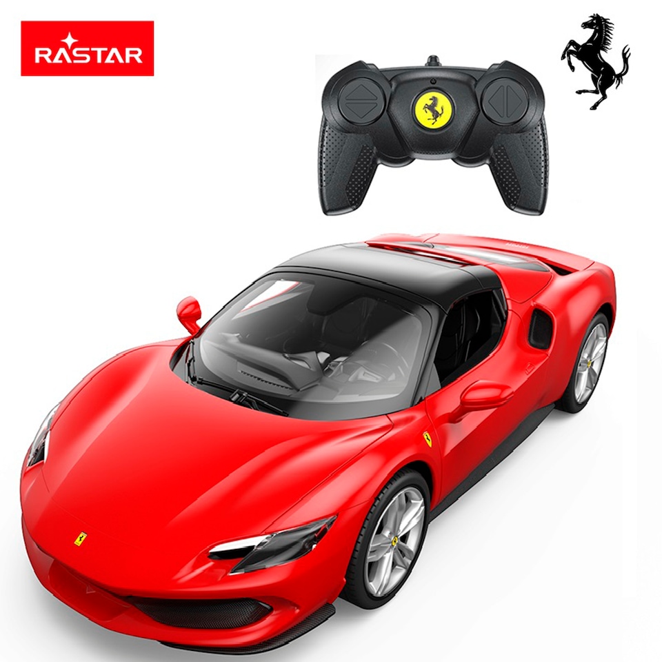 image 1 of Rastar Ferrari 296 GTS RC Car 1:16