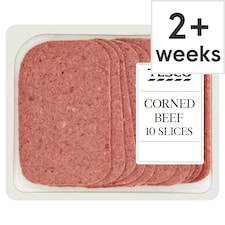 Tesco Corned Beef 10 Slices 325G