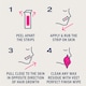 image 5 of Veet Pure Inspirations Face Wax Strips - Sensitive Skin 20 Pack