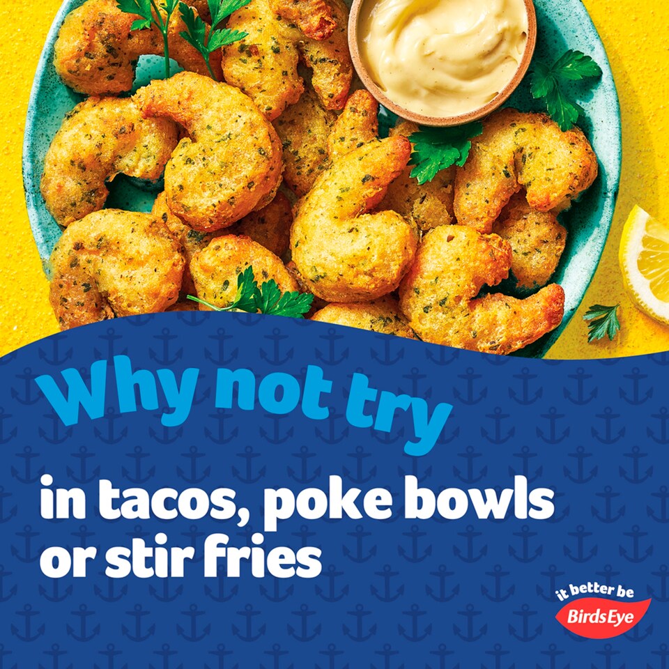 image 1 of Birds Eye Captain's Discoveries Lemon and Parsley Prawns 220g