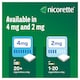 image 5 of Nicorette Stop Smoking Aid 4mg Nicotine Gum - Icy White 105s